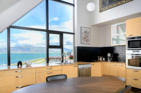 Penthouse in downtown Reykjavik with unique view